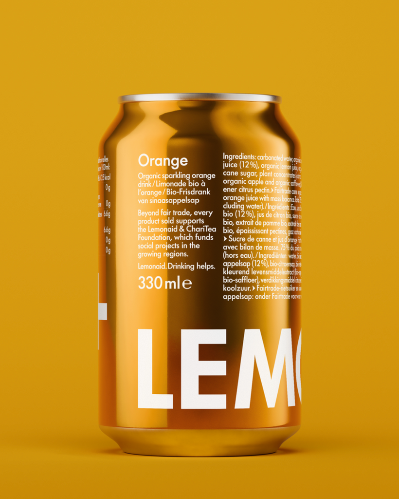 Lemonaid Orange Can
