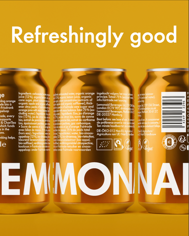 Lemonaid Orange Can
