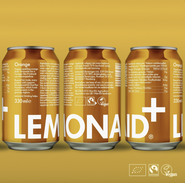 Lemonaid Orange Can